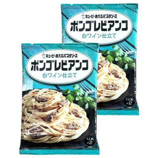 Kewpie 調味義大利麵醬 白酒蛤蜊 全新升級 柔軟且具抗菌效果, 120g, 2袋