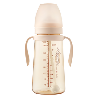 MOTHER-K 精粹極簡PPSU學飲吸吸杯 湛藍星夢配色 醫療級PPSU材質 300ml, 1個, 晨曦白