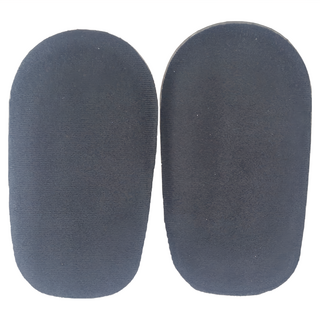 減壓內增高矽膠鞋墊, 6 x 1cm, 黑色, 1組