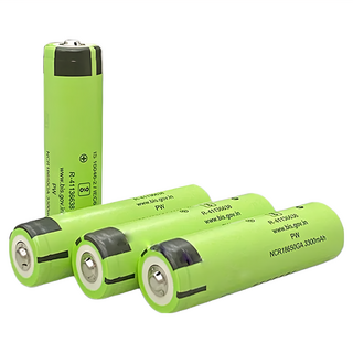 Panasonic 可充式鋰單電池 18650GA, 4顆, 1組