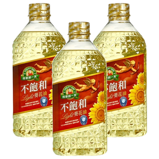 得意的一天 不飽和 Light 100%精製 葵花油 健康好選擇, 1.58L, 3瓶