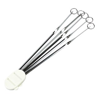 PEARL LIFE 珍珠金屬 不鏽鋼烤籤新款, 1組, 1組