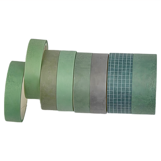 Songdao 和紙膠帶8卷組，10mm X 3m 6卷, 15mm X 3m 2卷, 青石, 1組