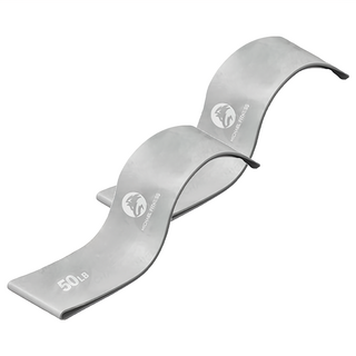 MICHAEL FITNESS 麥克健身 乳膠翹臀圈, 灰色 50磅 2條, 局部塑形 纖細手臂, 周長52cm x 寬5cm