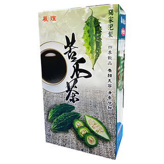 展瑄 苦瓜茶複合茶包, 清香甘甜 四季飲品, 2.5g, 30包, 1盒