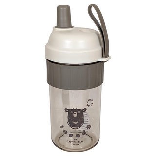 FORUOR Fu X 麻吉波波手提吸管杯, 鈎鈎熊, 850ml, 1個