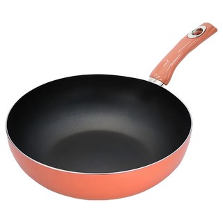 CLARE 絢彩不沾炒鍋 無蓋, 30cm, 1個, 30cm