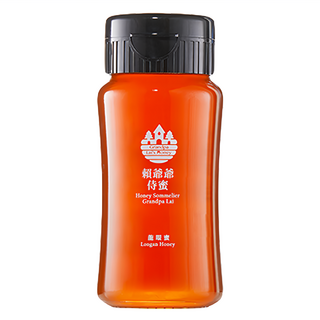 賴爺爺蜜蜂小森林 侍蜜系列 龍眼蜜, 380g, 1瓶