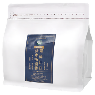 eCOFFEE 壹咖啡 哥倫比亞 橡木桶酒釀 橡木桶酒香 200g±5g, 咖啡豆(無研磨), 1包
