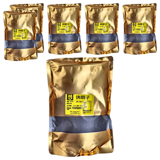 蔘大王 炒決明子, 無咖啡因, 純草本配方, 減少油膩感, 600g, 6包, 6份