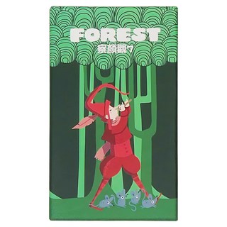 察顏觀 桌遊卡牌 森林卡 60張 Set, 1盒