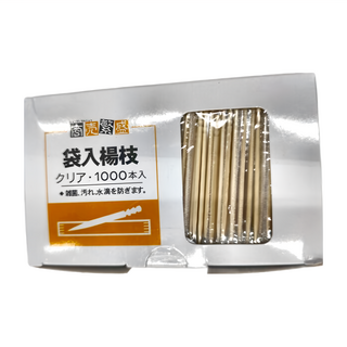 Daiwa Bussan 一次性木牙籤, 1000支, 1盒