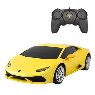 RASTAR 星輝 1/24藍寶堅尼 遙控車 LP610-4, 黃色, 1個