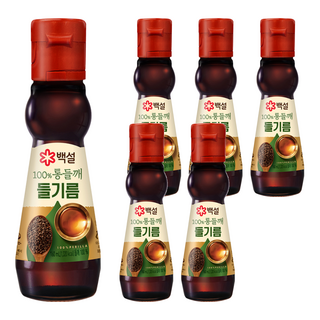 CJ BEKSUL 白雪 紫蘇油 160ml, 100% 紫蘇籽, 6瓶