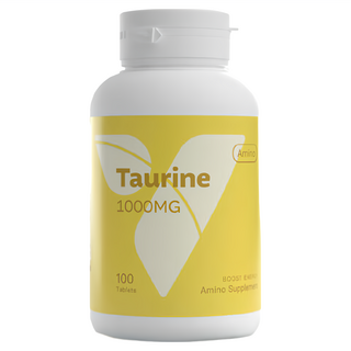 Vita 牛磺酸 1000mg, 100顆, 精神補給, 運動登山能量補充, 1罐