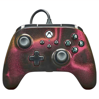 Microsoft 微軟 PowerA XBOX 可調增強型 有線控制器 星空, 3公尺USB-C傳輸線, 分享螢幕截圖, 3段扳機鎖, XBGP0219, 1個