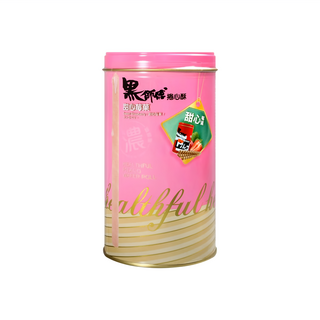 Healthful 黑師傅 捲心酥 甜心莓菓口味 家庭號, 400g, 1罐