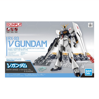 BANDAI 1/144 ENTRY GRADE 機動戰士鋼彈 v鋼彈 組裝模型, 1個