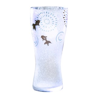 ADERIA 日本製花火金魚對杯禮盒 149 x 69mm 310ml 2個, 透明, 1盒