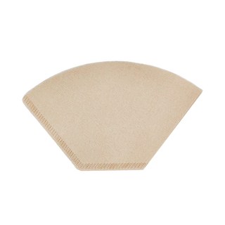 CAFEC ABACA 麻纖維梯形濾紙 1-2杯份 棕色, 100張, 1包