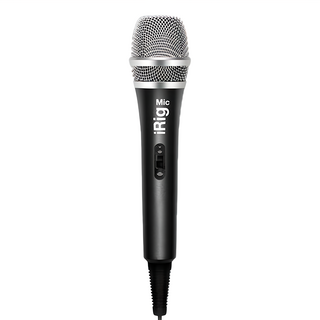IK MULTIMEDIA iRig Mic 行動裝置麥克風,清晰收音,手機平板適用, 1支