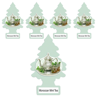 Little Trees 小樹香片 摩洛哥薄荷茶香片, 無毒專利香味配方, 時尚可愛造型, 薄荷茶, 7g, 5片