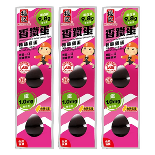福記 香鐵蛋 辣味雞蛋, 2顆入, 50g, 3包