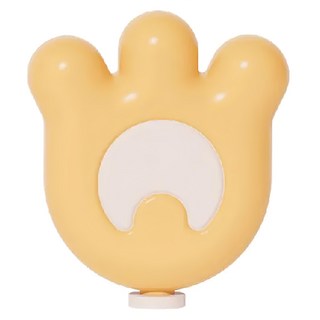 嬰幼兒手持電動磨甲機 Set 5 附5磨頭 低頻震動 360度打磨 安全可靠, 黃色, 1個