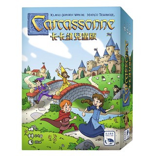 HANS IM GLUCK 卡卡頌兒童版 Carcassonne Junior 經典簡化版 幼兒桌遊 親子互動 增進觀察力 訓練反應能力, 1盒