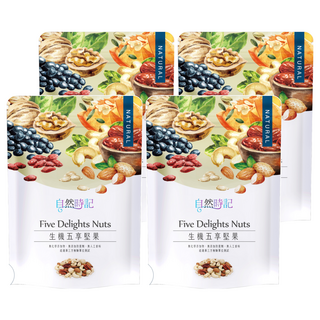 Nature Time 自然時記 生機五享堅果, 4包, 140g