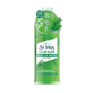 ST.Ives 聖艾芙 卸妝潔膚水 茶樹淨化 溫和清潔 適用所有膚質 400ml, 1瓶