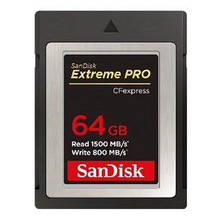 SanDisk Extreme PRO CFexpress Type B 記憶卡 64GB 高速讀寫 專業攝影, 1個