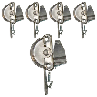 TRENY 白鐵鉤 鋁門/鋁窗 門扣 門窗配件, 5個