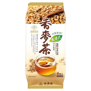永發茗茶 免濾香麥茶 澳洲大麥 冷熱皆宜, 40g, 6包, 1袋
