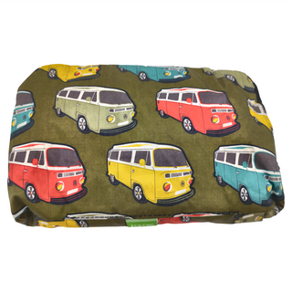 Eco Chic方形後背包, 27 x 17 x 33cm, 小巴綠