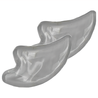 水晶按摩刮痧板，2入，丙烯酸樹脂製, 刮痧板 透明色, 1盒