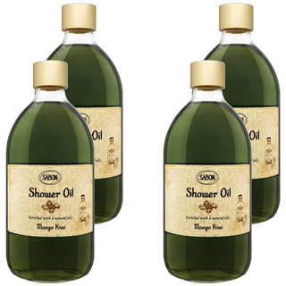 SABON 沐浴油 香芒奇異果 MANGO KIWI, 500ml, 4瓶