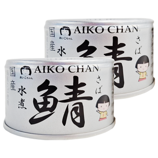 AIKO CHAN 伊藤食品 水煮鯖魚罐, 150g, 2罐