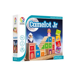 SMART GAMES 飛越城堡王子救公主 Camelot JR 4歲以上兒童益智遊戲, 1盒