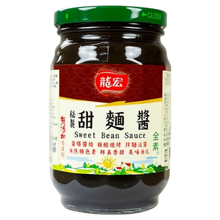 龍宏 秘製甜麵醬, 無添加防腐劑 無焦糖色素, 醬爆醬燒糖醋燒烤拌麵適用, 450g, 1罐