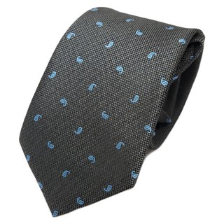 MSCOPE 全幅小佩斯利自動拉鍊領帶 MN492