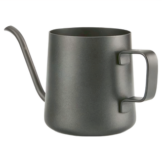 咖啡手沖壺 細口壺 250ml, 高 7.4 cm 壺底7cm 壺口6.8cm 亞光黑 120g, 高 7.4 cm 壺底7cm 壺口6.8cm 高7.4cm 亞光黑 120g, 1個