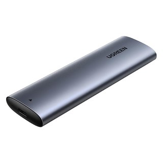 UGREEN 綠聯 USB-C M.2硬碟外接盒 旗艦版 NVMe SATA雙模式, 2TB, 1個