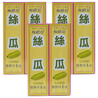 THRONE 斯儂恩 絲瓜 植物保養液 - 柔嫩, 滋養肌膚, 128ml, 6瓶