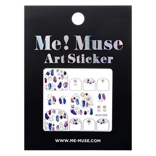 Me Muse 美甲裝飾貼紙, 誕生石 M3D009, 1包