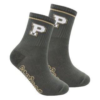 PLAYBOY 字母P女休閒襪2雙 柔軟棉料 彈性服貼 吸濕排汗 透氣舒適 輕盈親膚