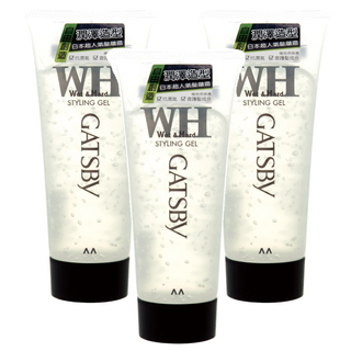 GATSBy 造型髮雕霜 濕潤性, 200g, 3條