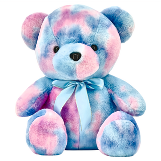 AllBeMine 歐比邁 18吋柔柔熊雲彩版 1018018-3, 45cm, 藍粉版, 1個