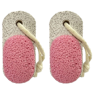 MAXMATE 浮石 輕盈手感 陶瓷天然浮石雙面結構 自帶掛繩, 1個, 2個