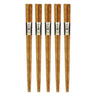東源益 雅柏 山毛櫸木筷 23cm, 山毛櫸, 5雙, 1組